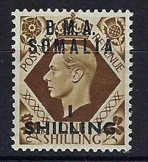 Image of BOFIC ~ Somalia SG S18Var LMM British Commonwealth Stamp